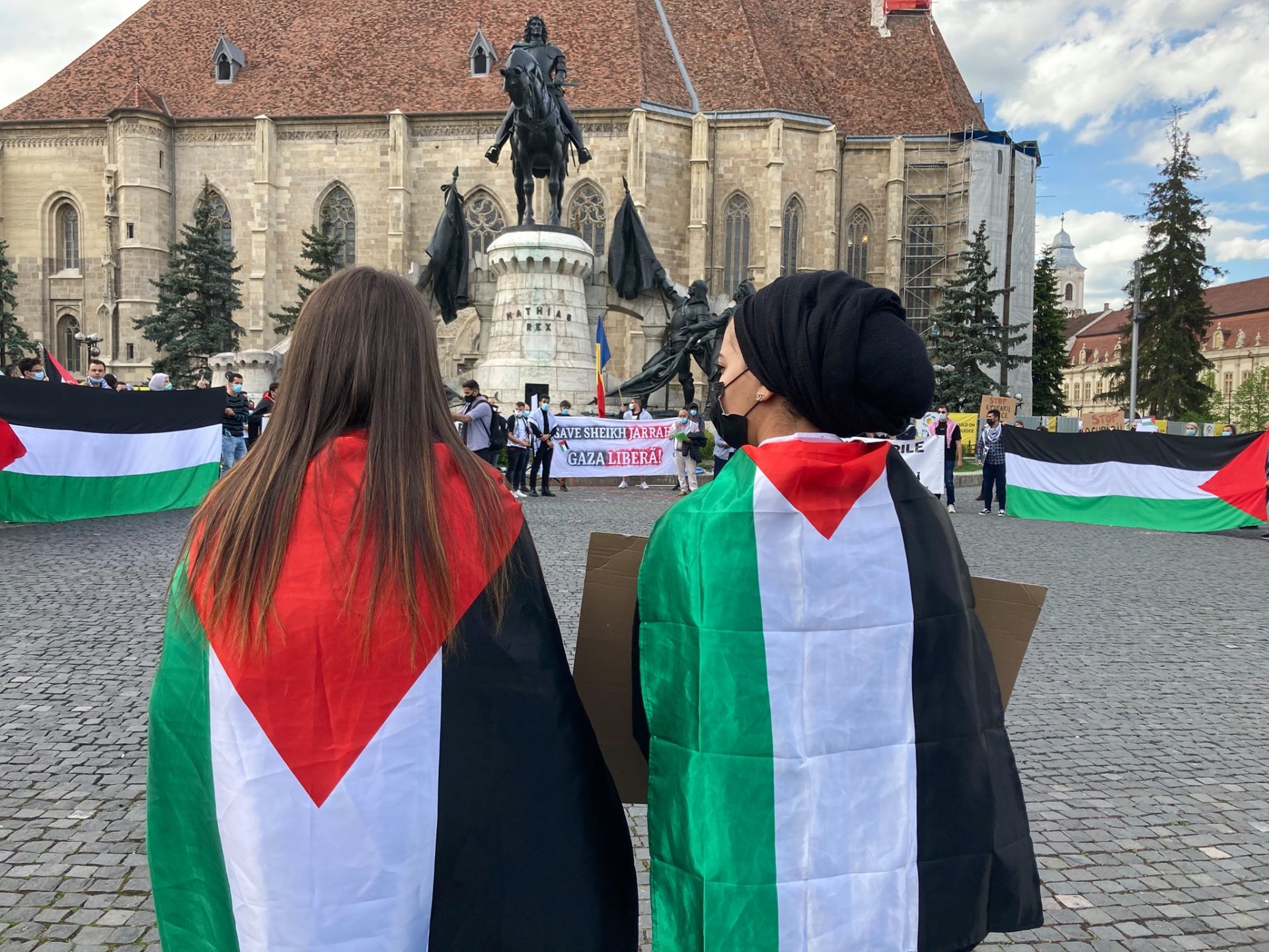 Protest în susținerea Palestinei