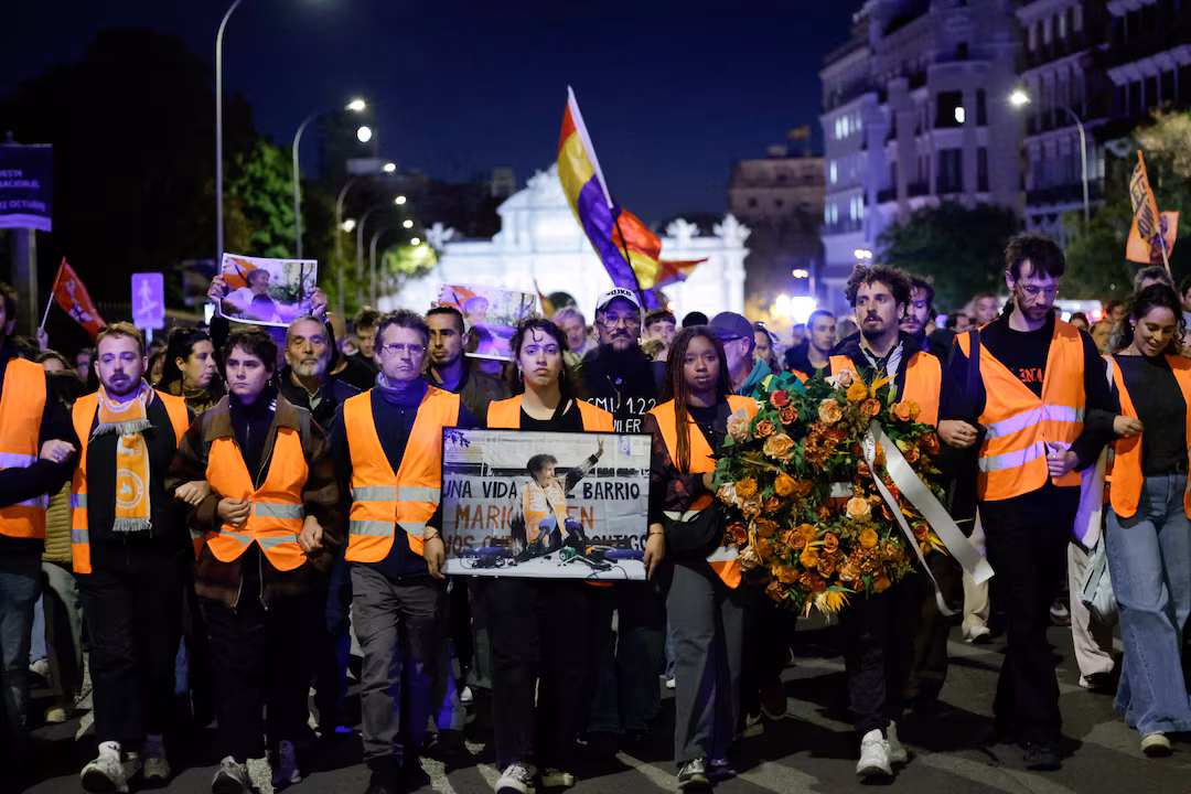 Proteste masive de stradă în Spania după uciderea prin evacuare a pensionarei Maricarmen Abascal